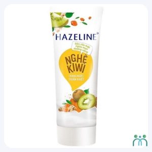 Review sữa rửa mặt Hazeline nghệ kiwi